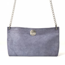 Load image into Gallery viewer, Mosaic Light Purple Goat Skin Leather Chain Bag
