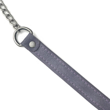 Load image into Gallery viewer, Mosaic Light Purple Goat Skin Leather Chain Bag
